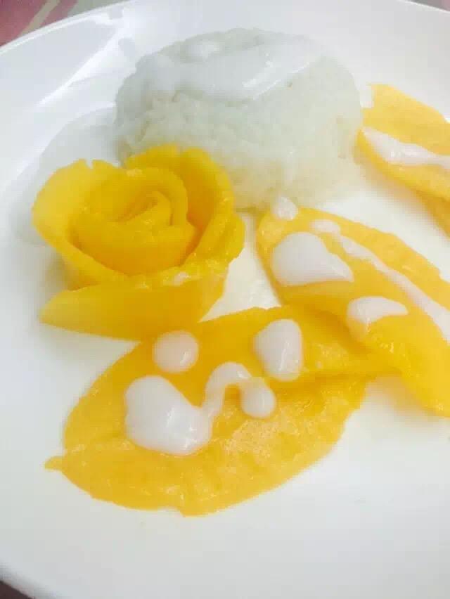 泰式芒果椰浆糯米饭的做法