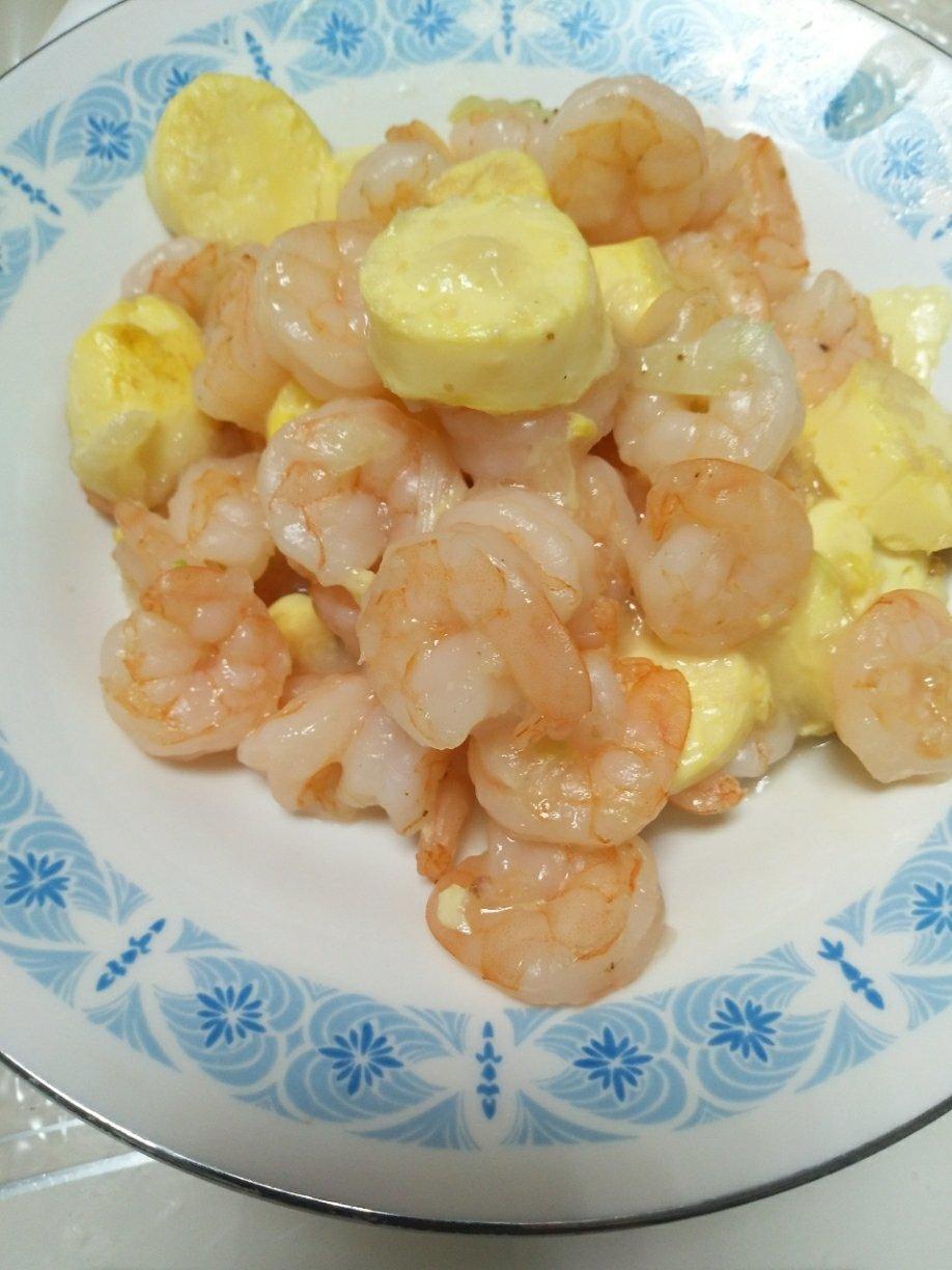 日本豆腐蒸虾仁