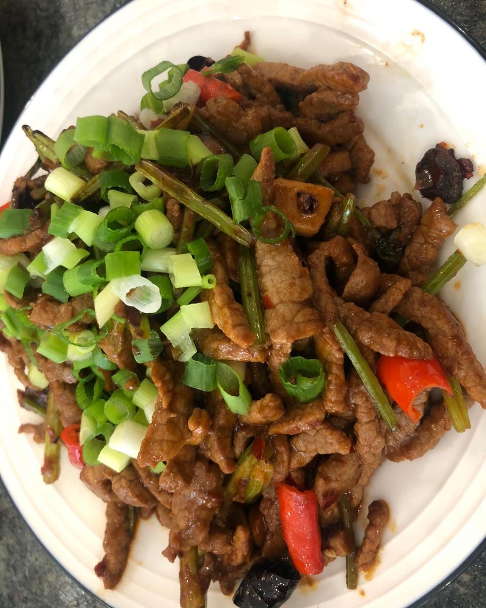 家常小炒黄牛肉