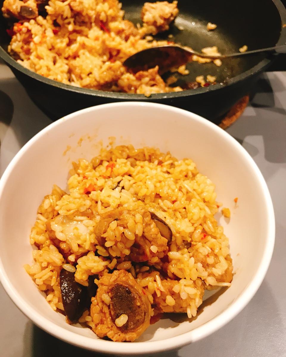 电锅菜饭