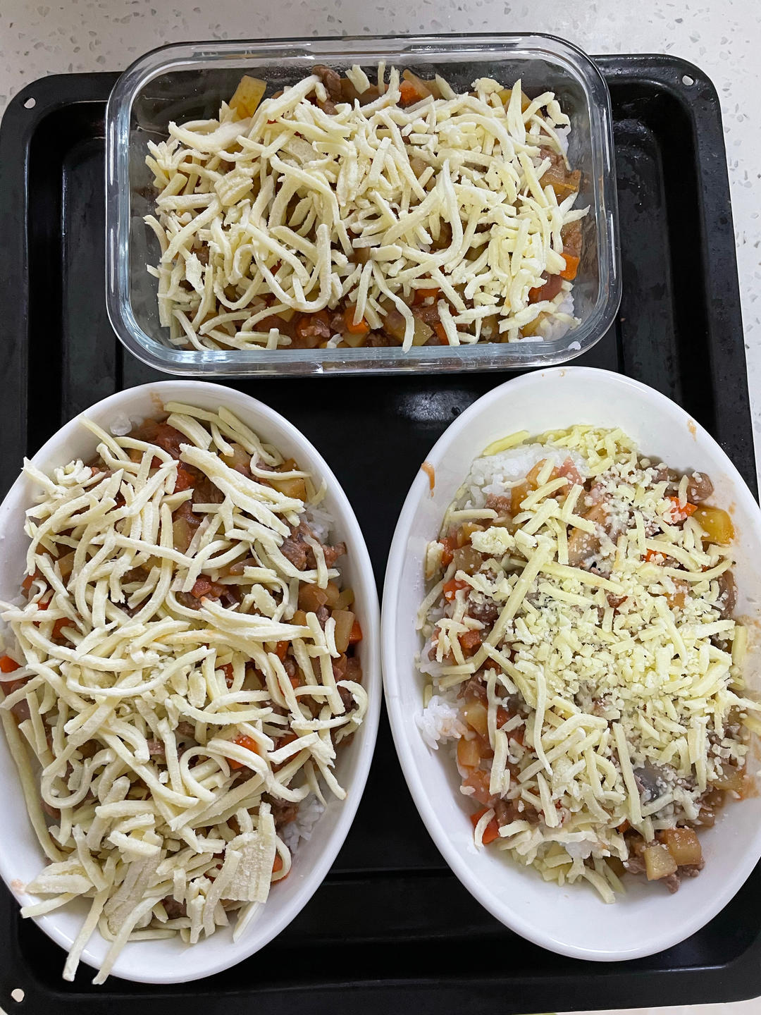 番茄鸡肉浓情焗饭【两人份】