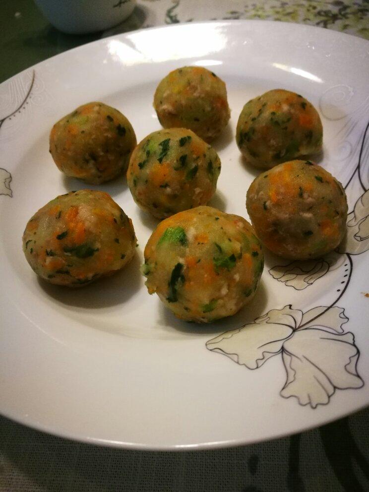 快手菜，土豆小丸子