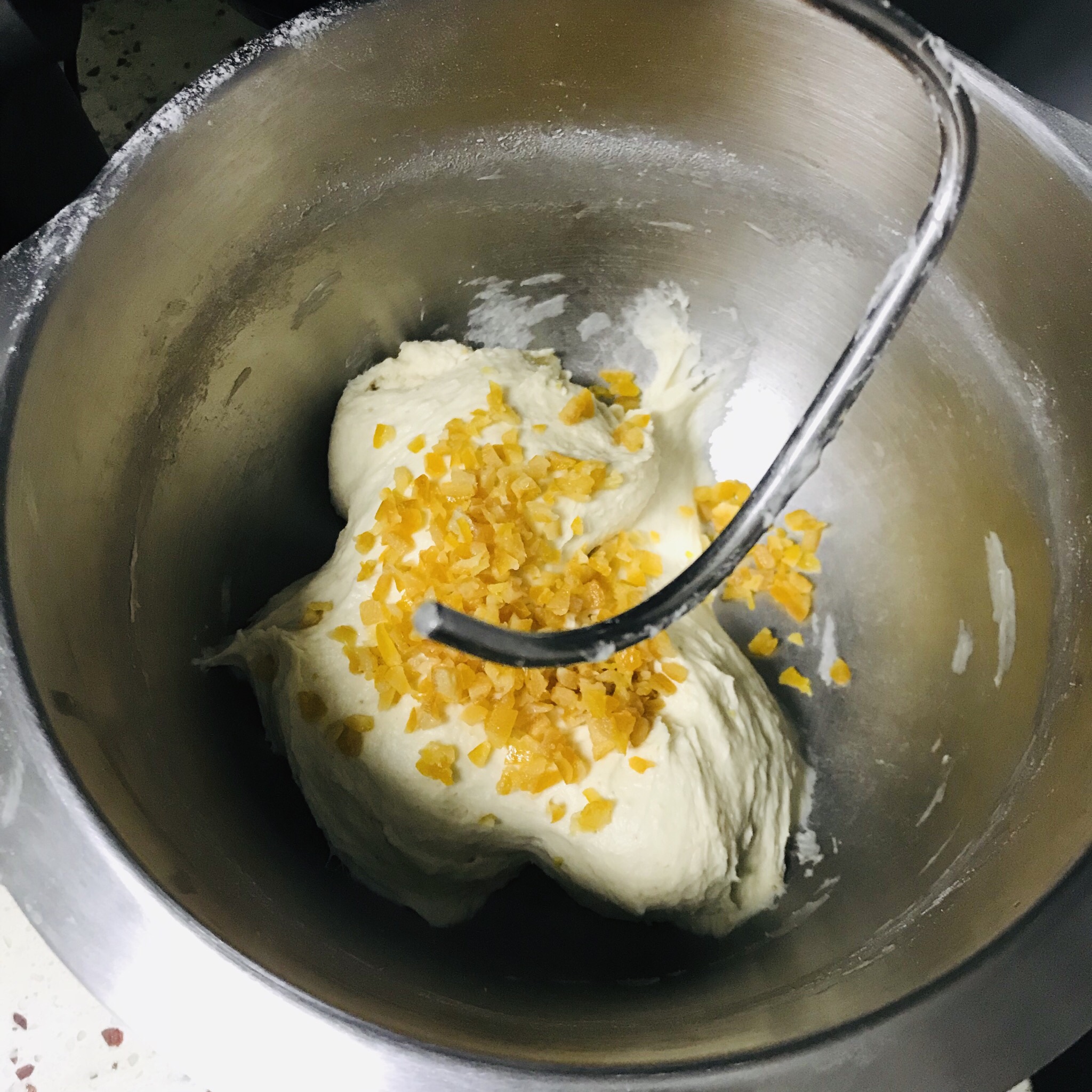 汤种橙香奶酪软欧的做法 步骤3