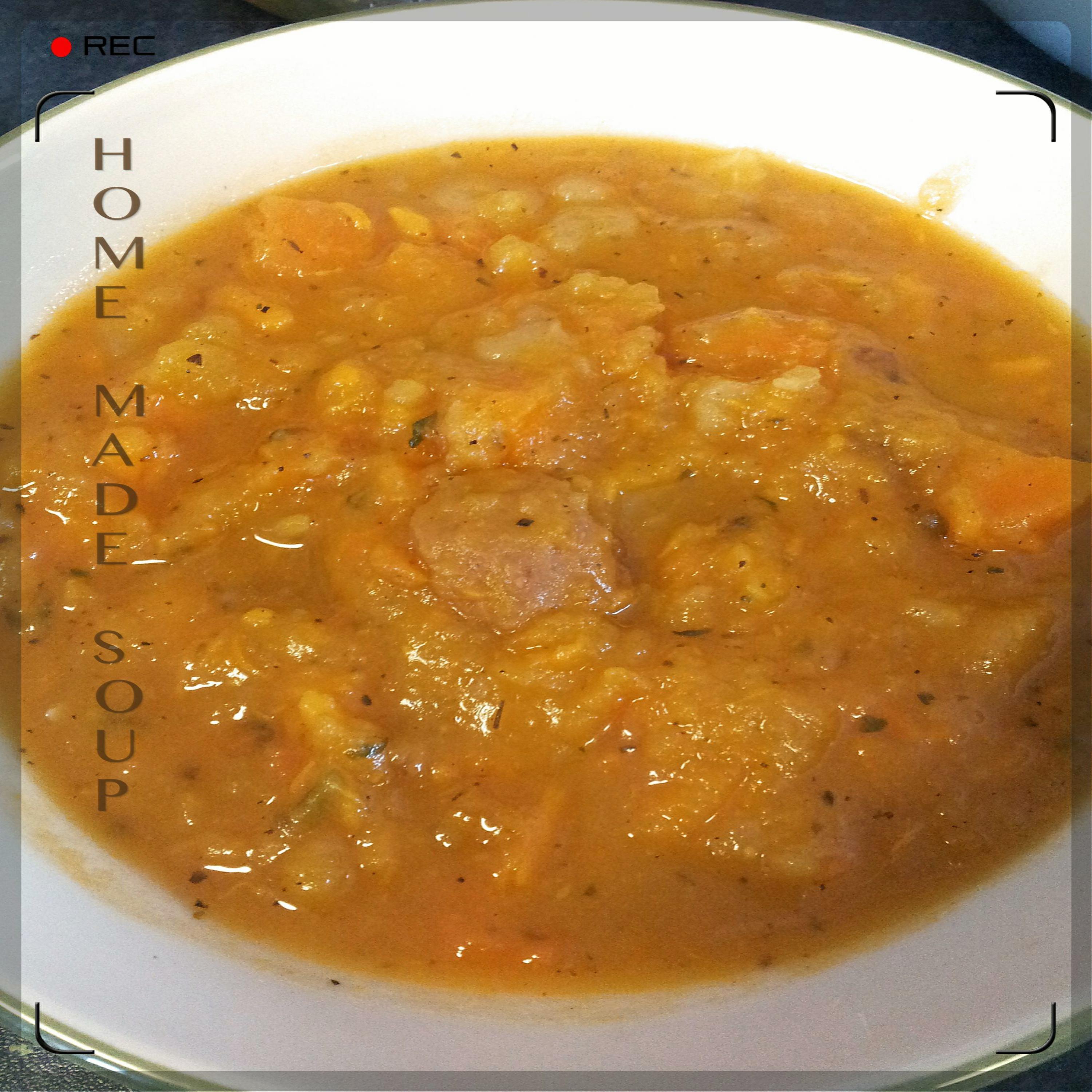 英国传统土豆萝卜红薯南瓜汤（HOME MADE SOUP）的做法