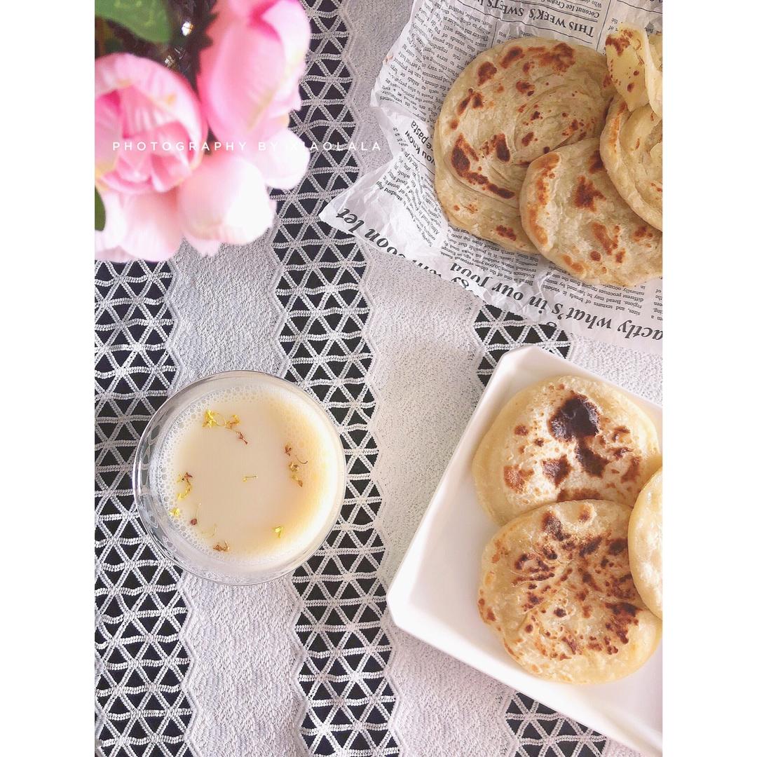 传统发面糖饼-【健康主食】