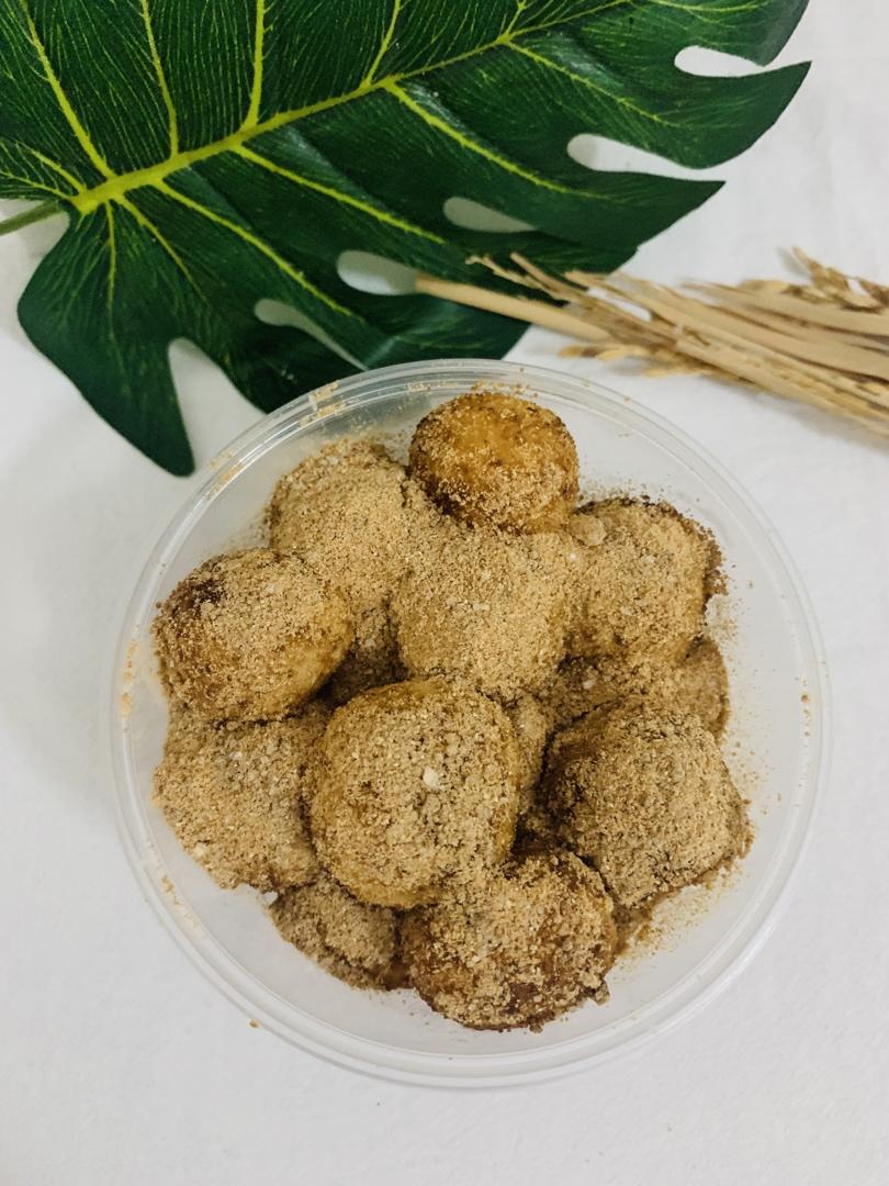 风沙的做的10分钟做纯糯米麻糍内附汤圆做法