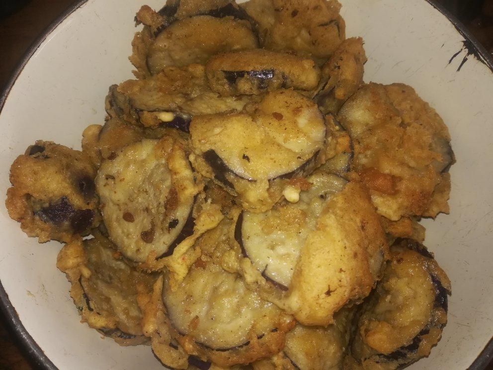炸茄子