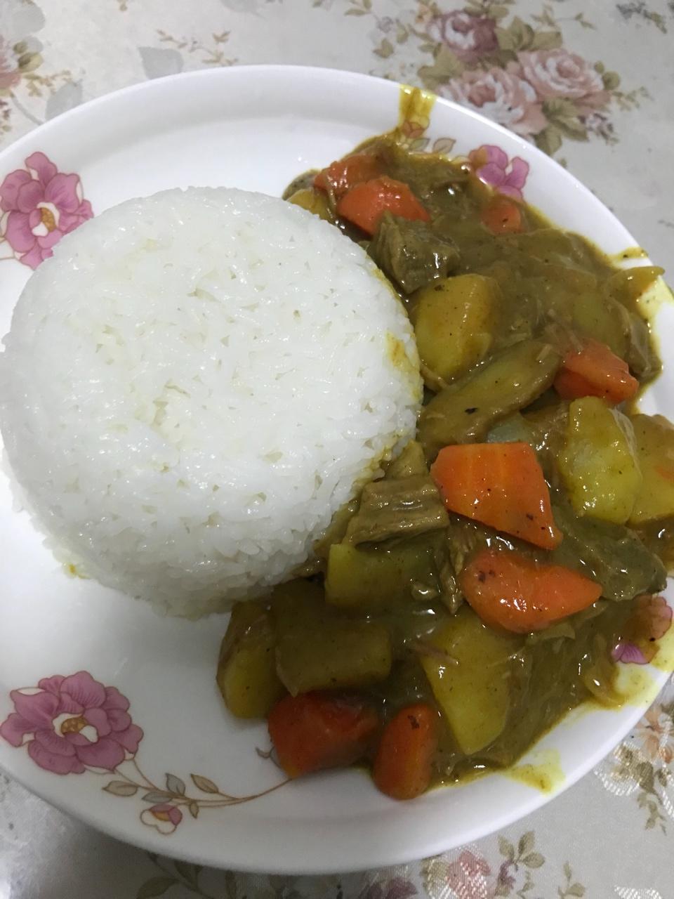 堂妈教你做咖喱牛肉饭