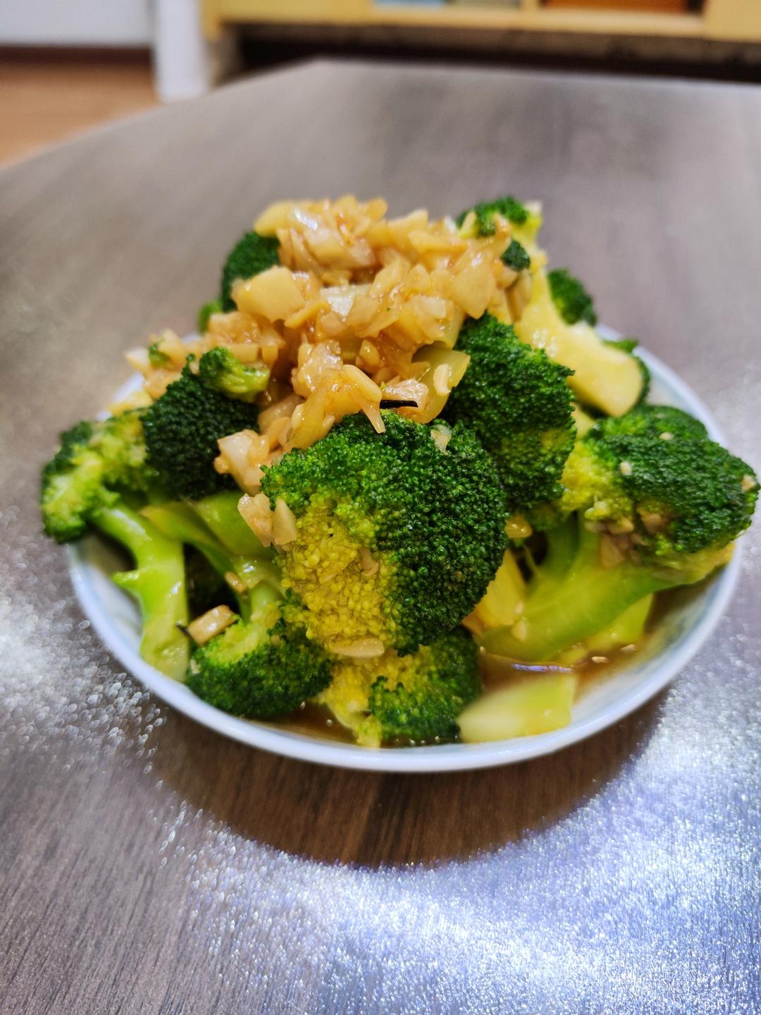蚝油蒜蓉西兰花