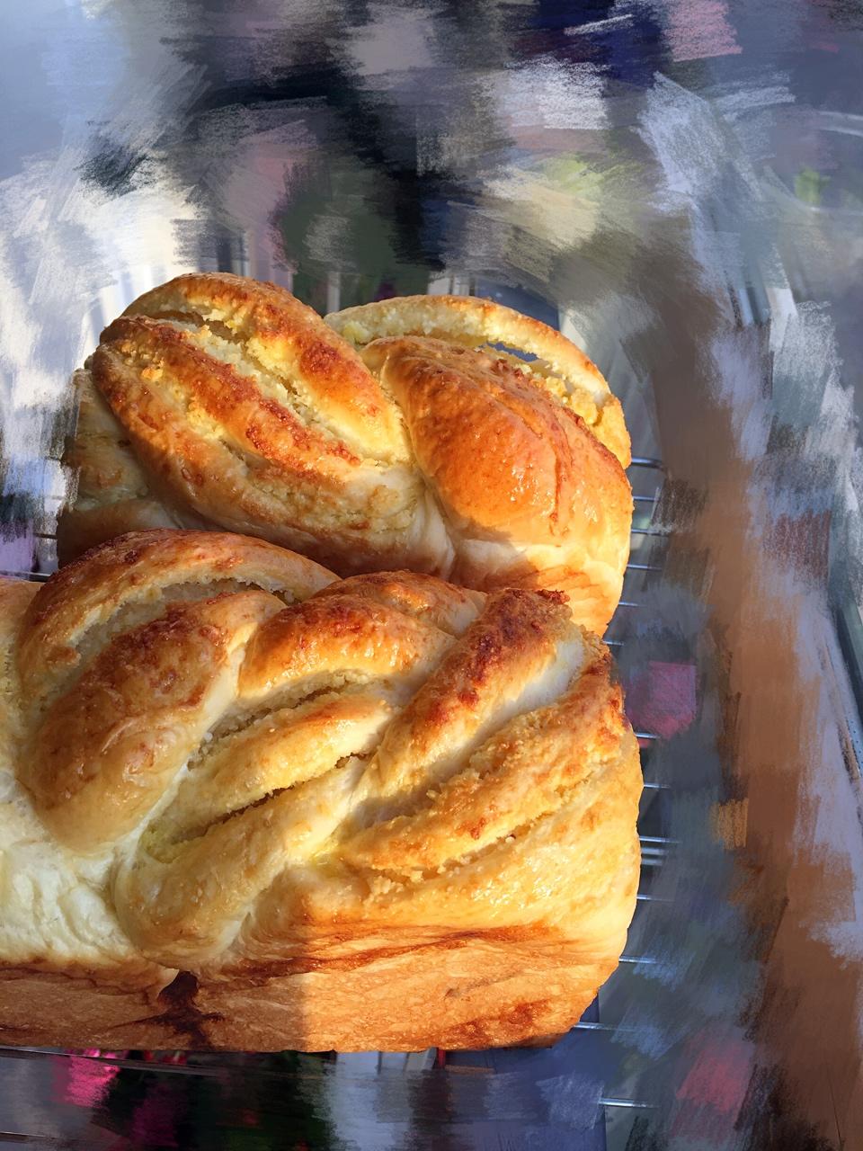 椰蓉吐司面包 Coconut Loaf