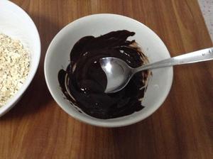 无油低糖免烤燕麦巧克力的做法 步骤3