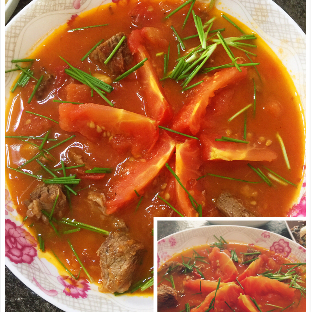 番茄土豆炖牛腩