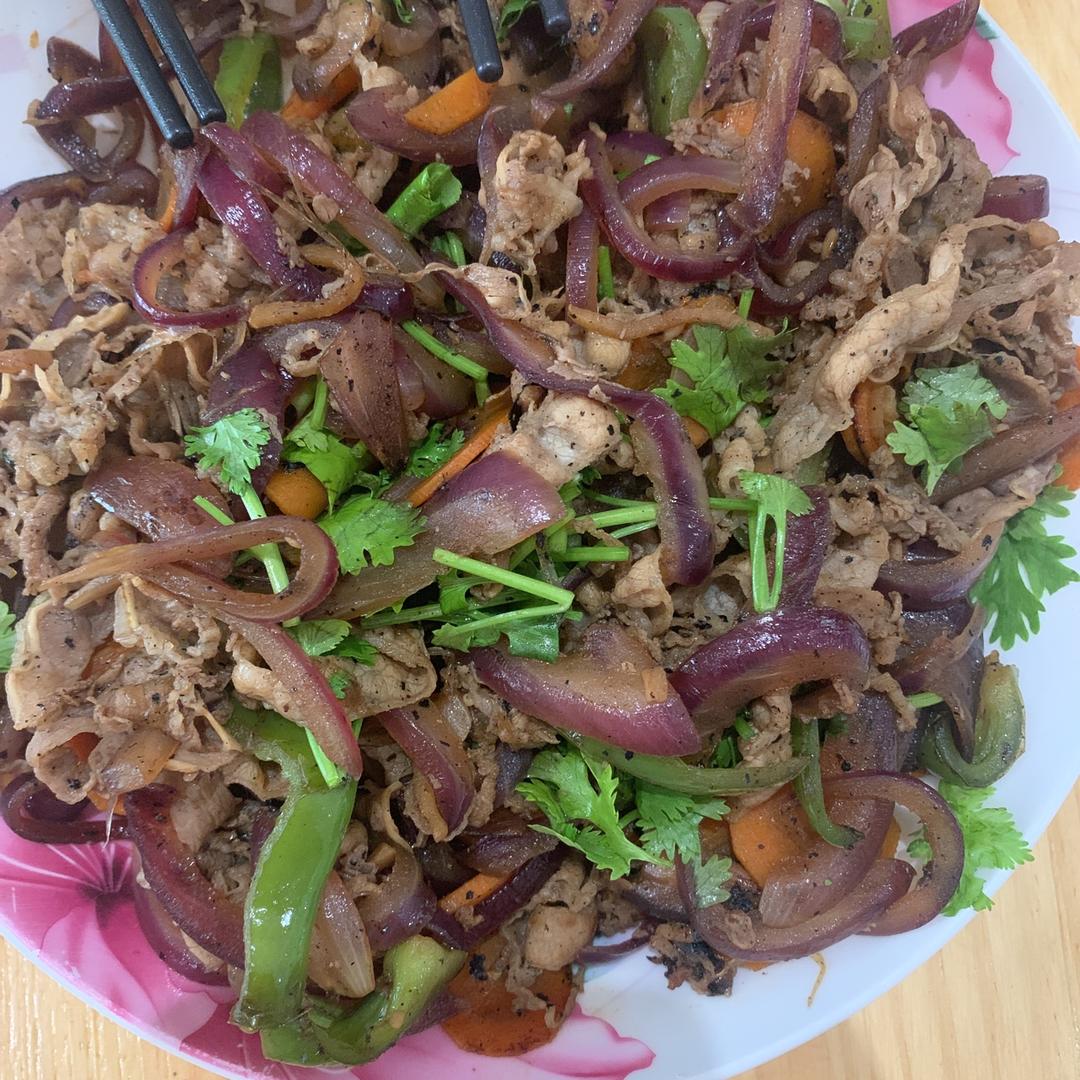 洋葱肥牛饭