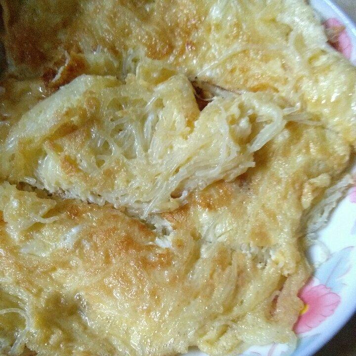 伍丹-3做的鸡蛋粉丝煎