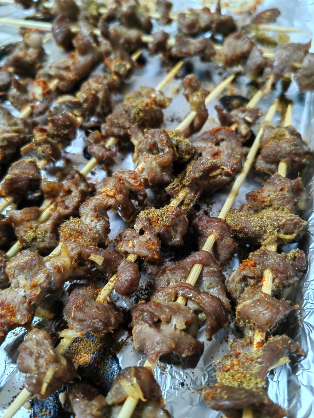 烤羊肉串
（烤箱版）