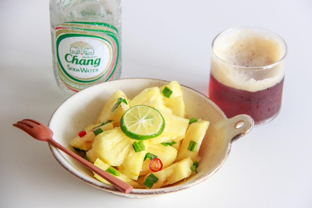 凉拌菠萝