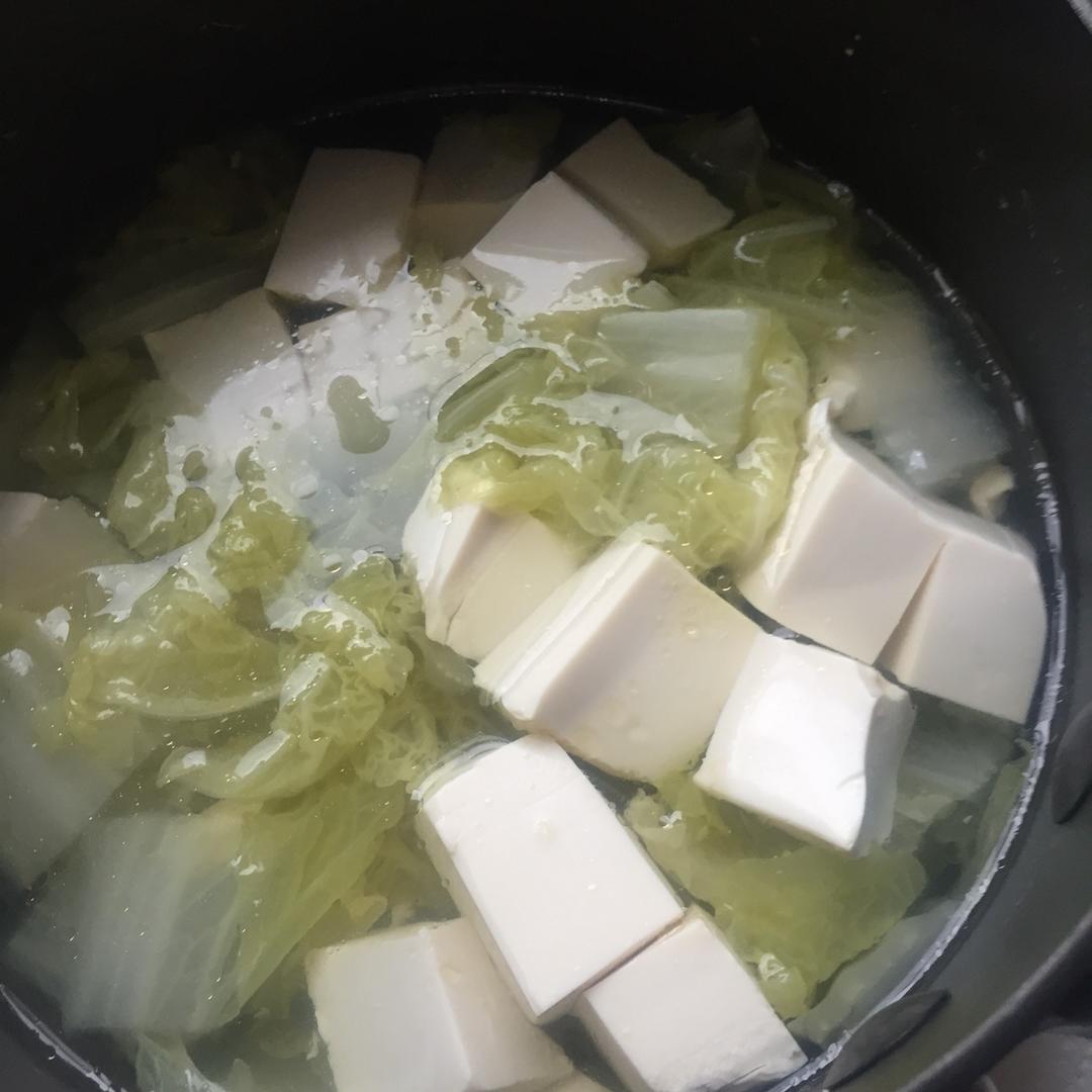 砂锅白菜豆腐