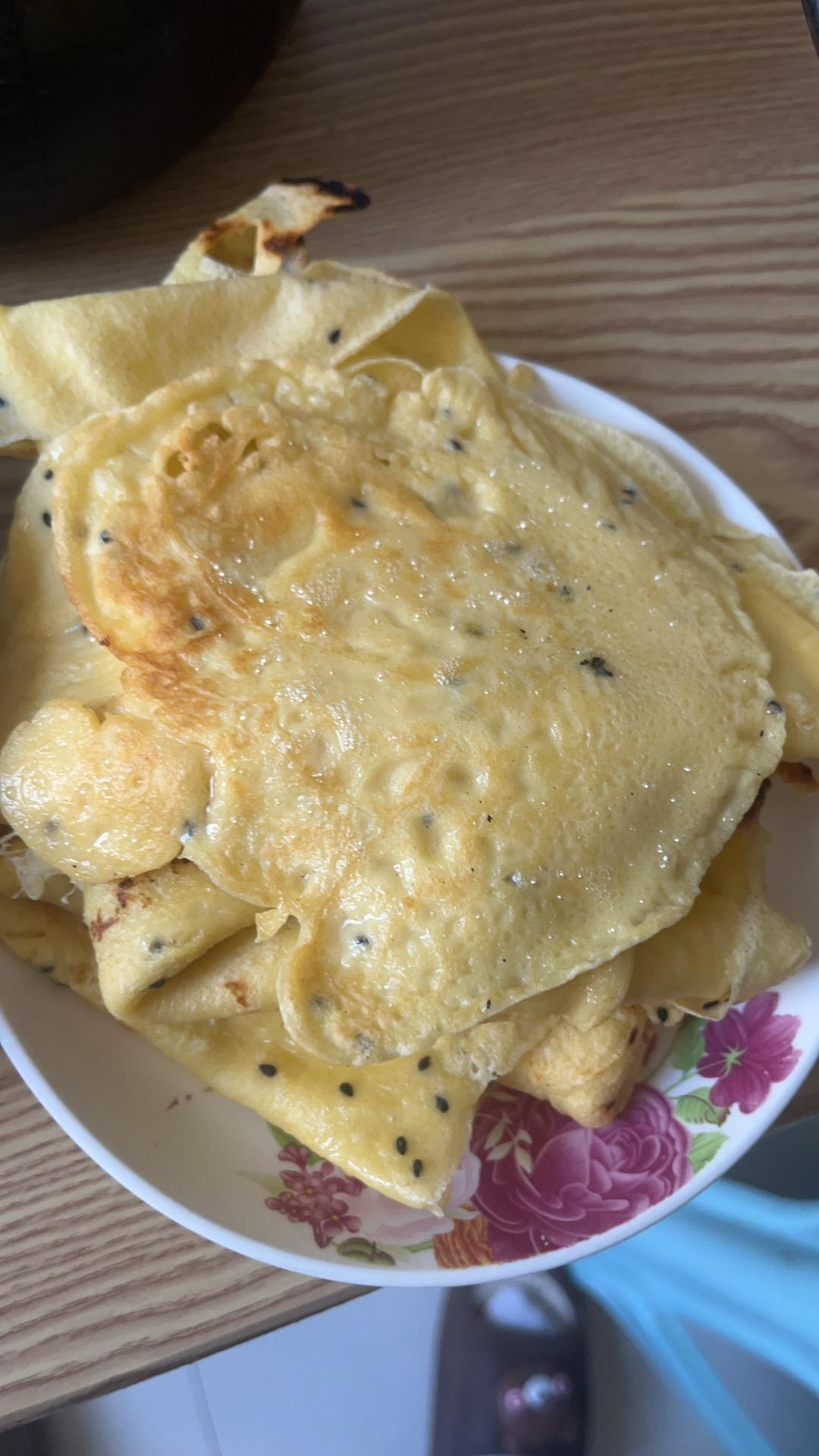 葱花鸡蛋饼