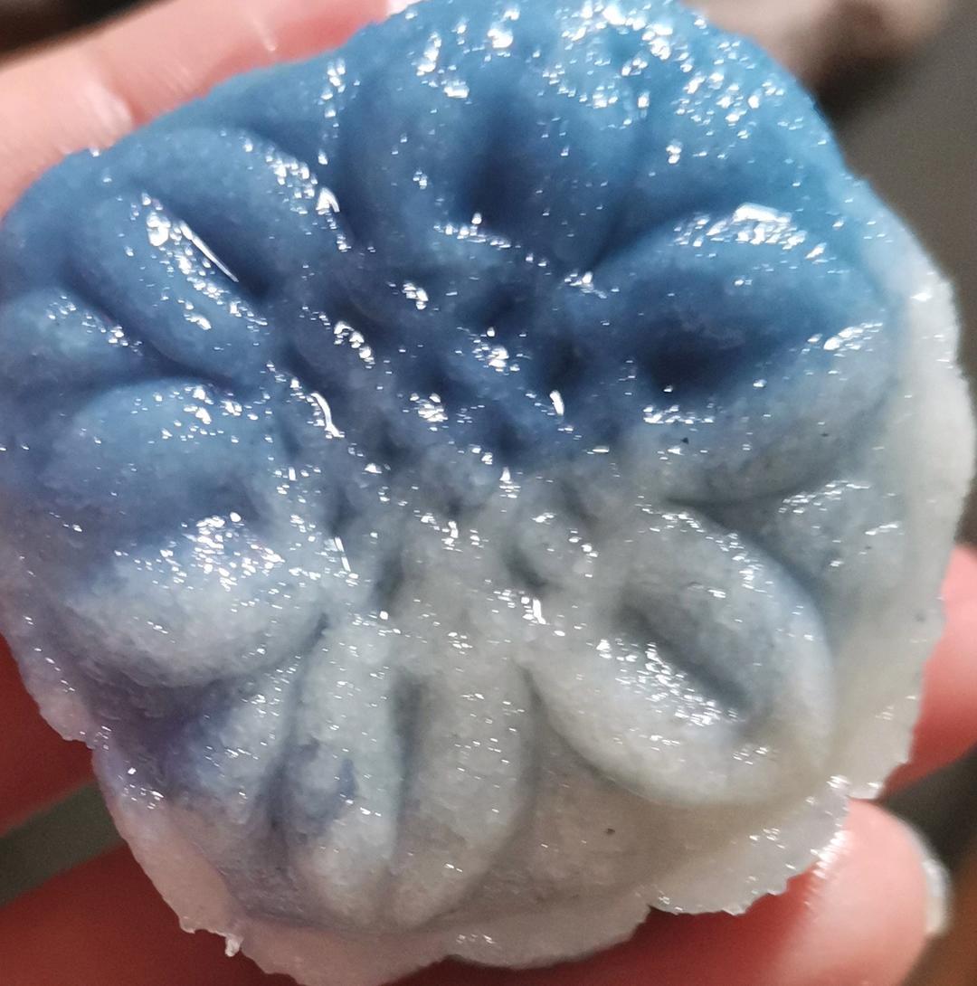 免蒸免烤㊙️简单易学丨超美青花瓷冰皮月饼