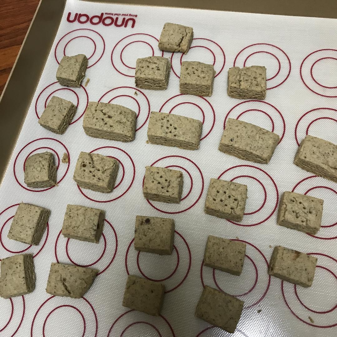 一道特别完美的小饼干，低糖低油还好吃