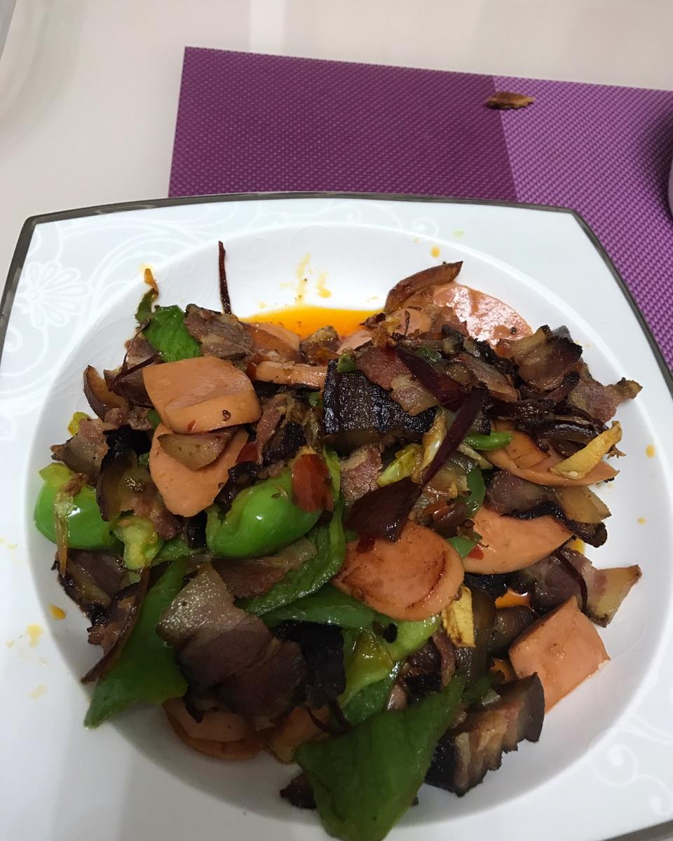 青椒炒腊肉