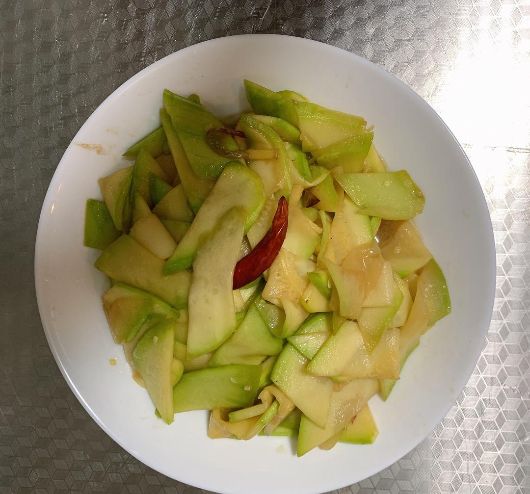 五分钟快手菜之酸辣西胡芦