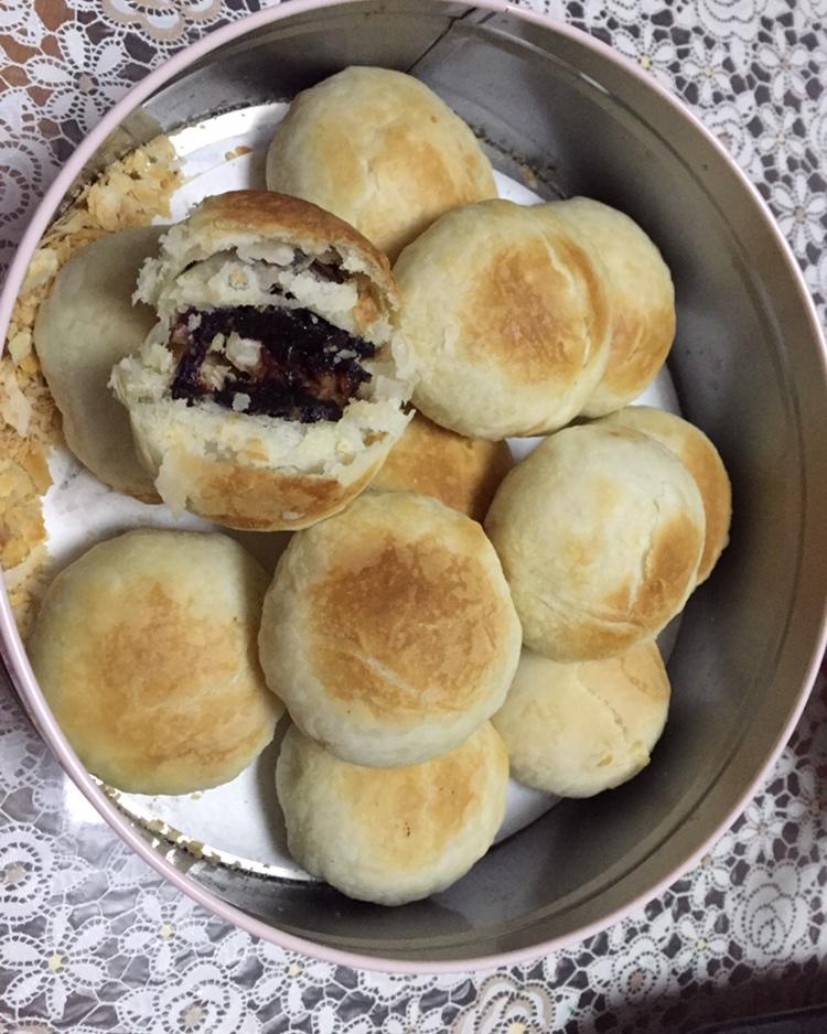 玫瑰鲜花饼