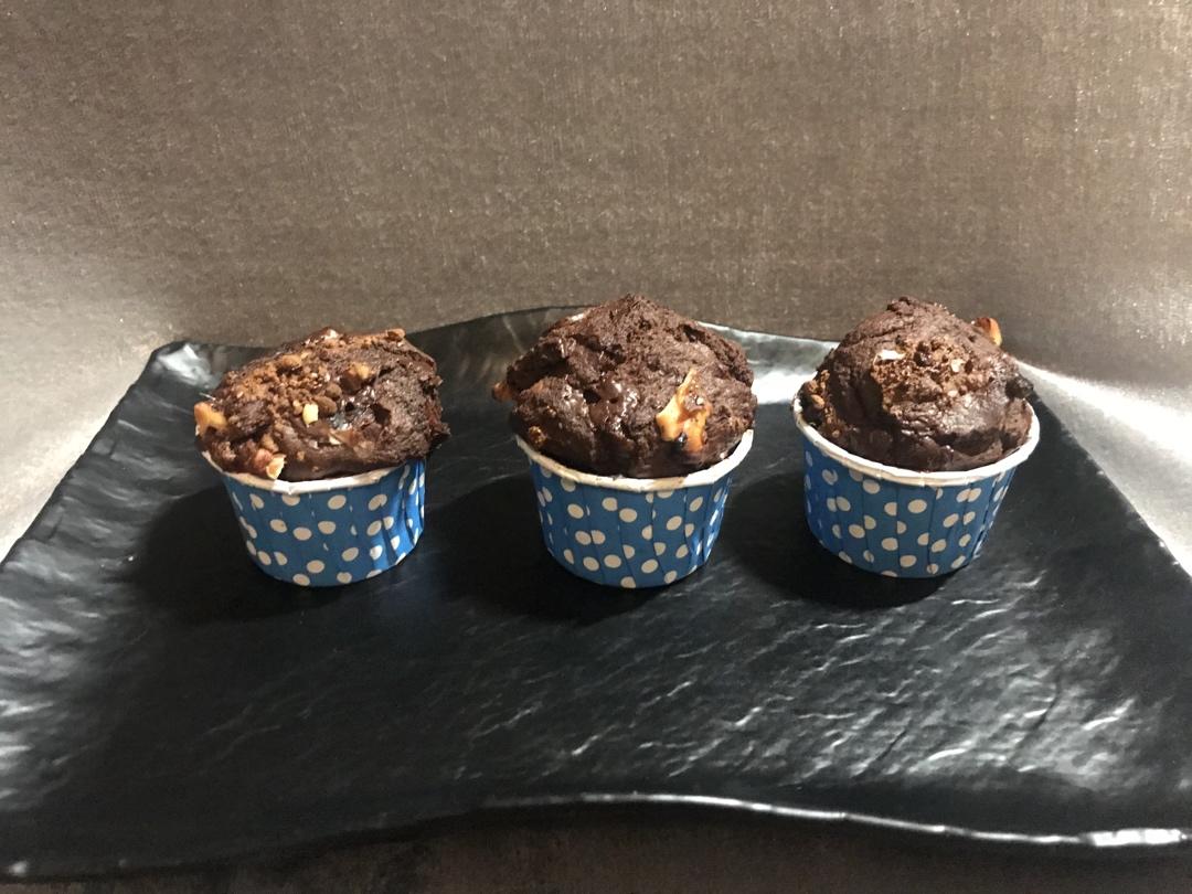 浓情巧克力摩卡马芬<Chocolate Espresso Muffins>