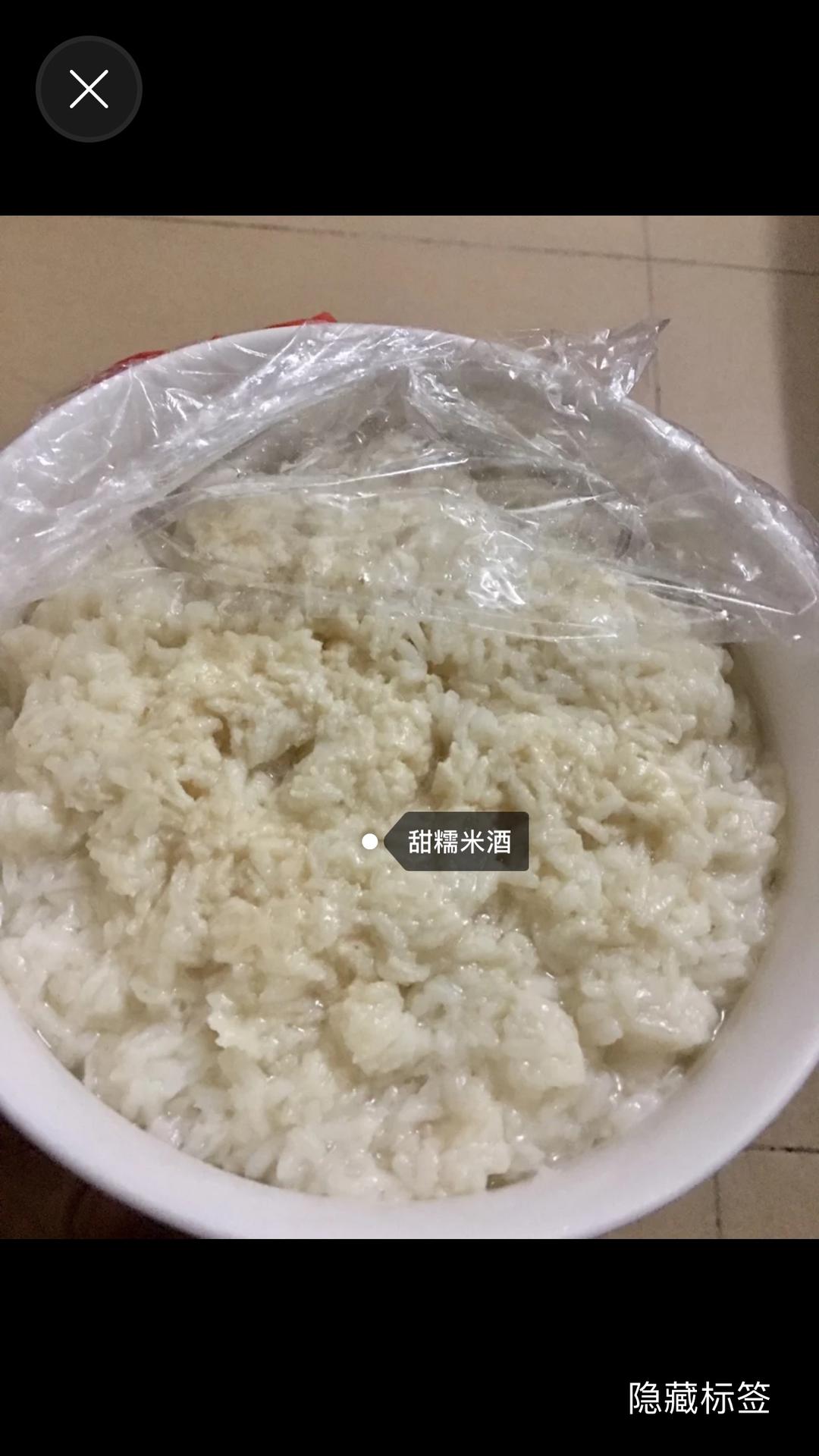 香甜可口糯米酒