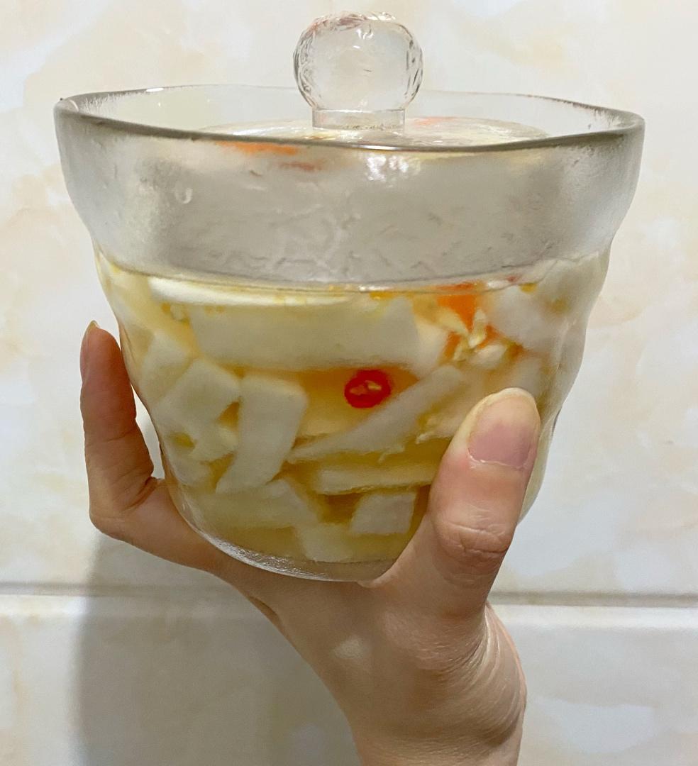 一夜渍腌萝卜