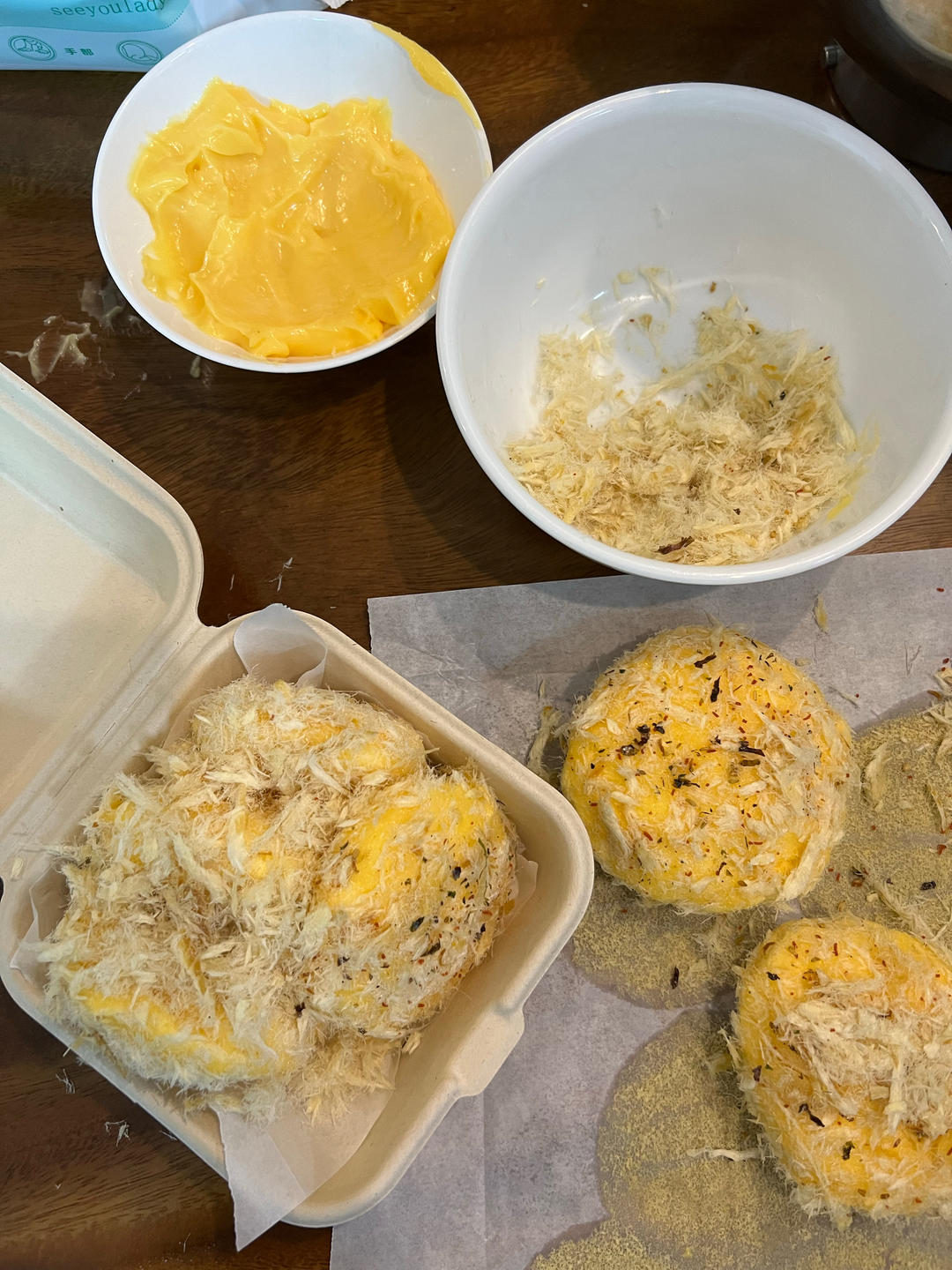 肉松小贝胚（更新蛋清状态视频）