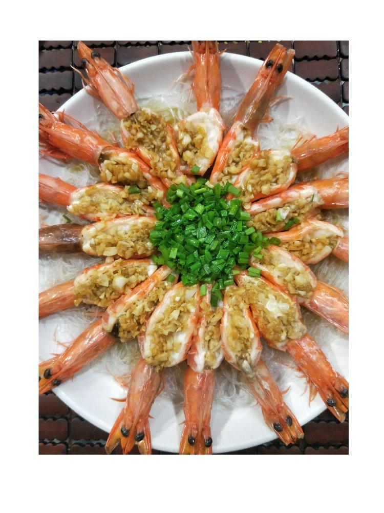 蒜蓉粉丝蒸虾