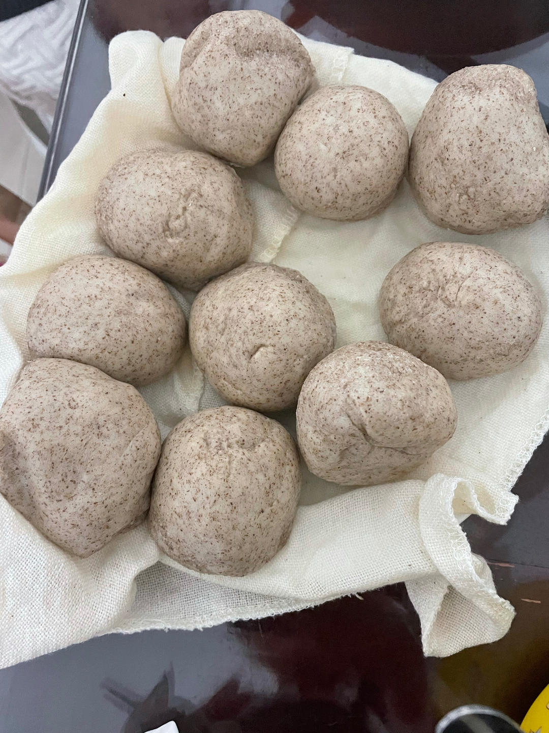 无油无糖松软的全麦馒头