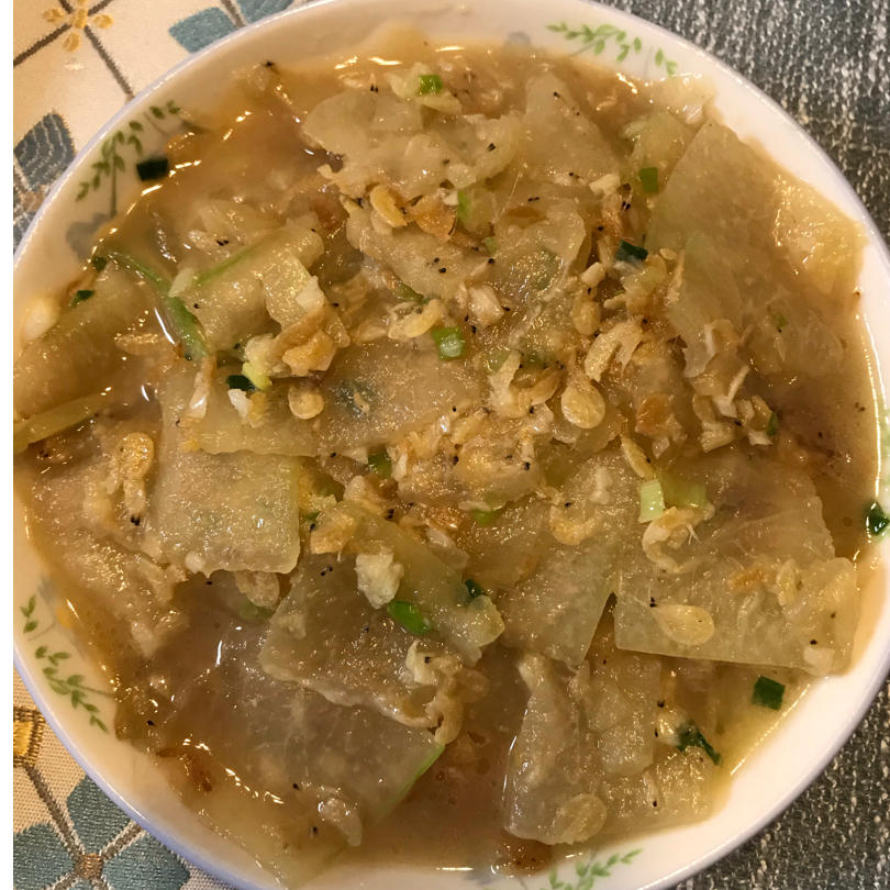 虾皮炒冬瓜