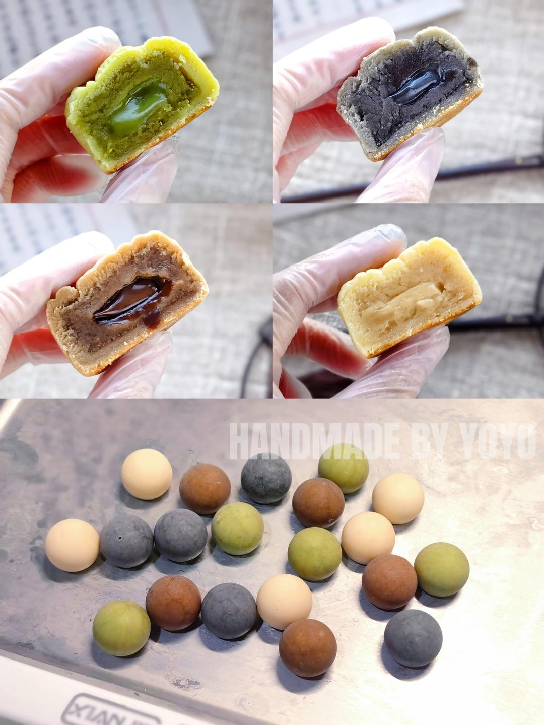 一次get4⃣种口味流心馅，易成型易脱模👌的做法