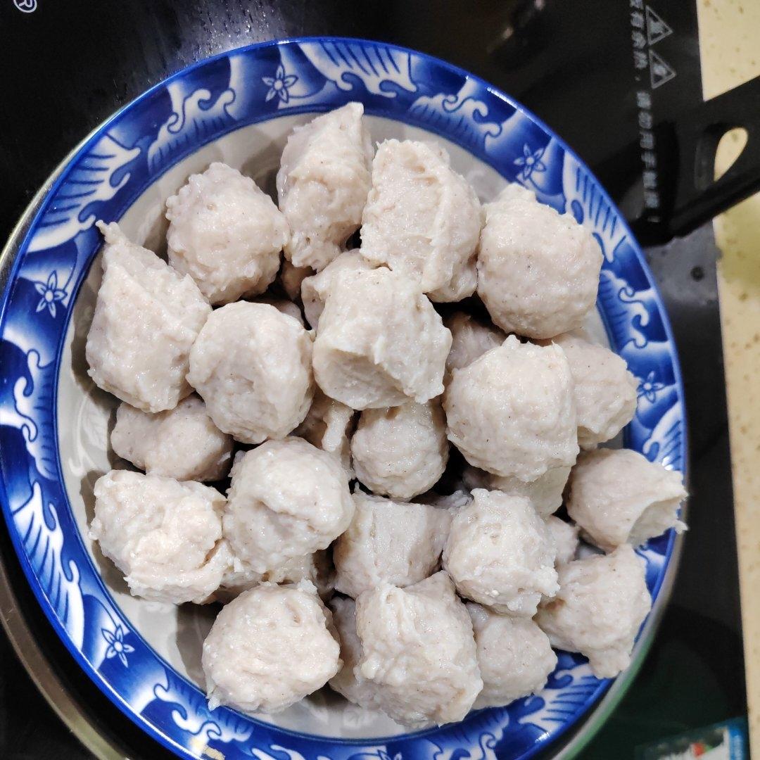 鸡胸肉丸子，超Q弹