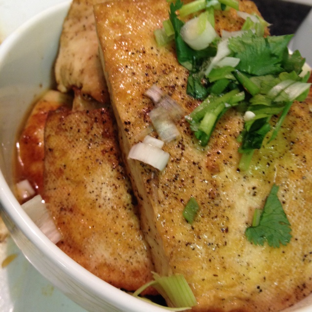 家常煎豆腐