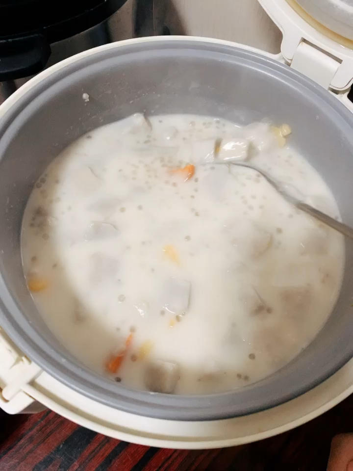 香芋椰汁西米露