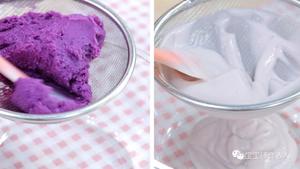 紫薯芋泥酸奶盒子 宝宝辅食食谱的做法 步骤6