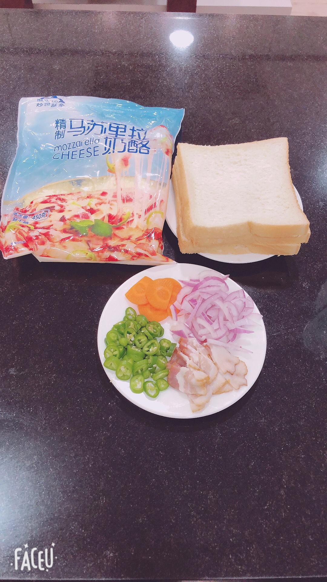 纯奶手撕吐司的做法 步骤1