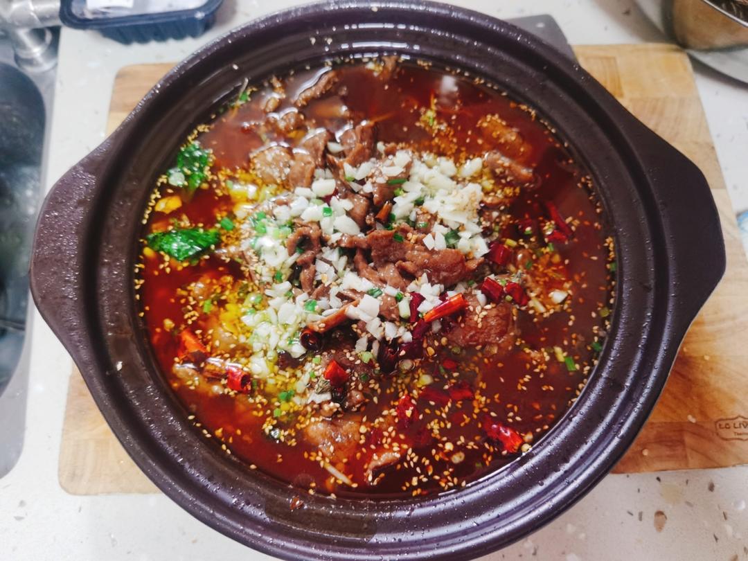 家常版超级详细的水煮牛肉水煮肉片