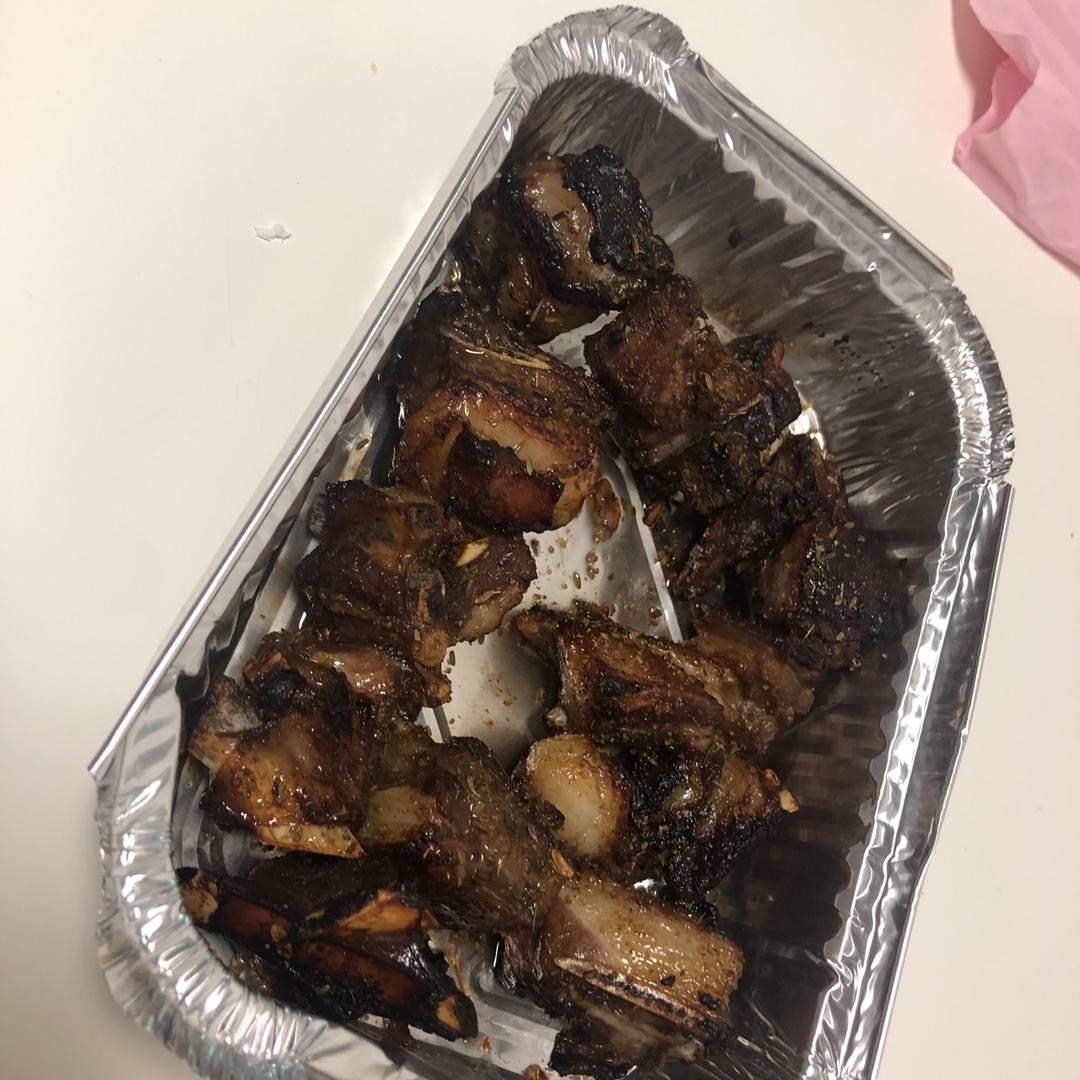 秒杀烧烤摊的烤羊排