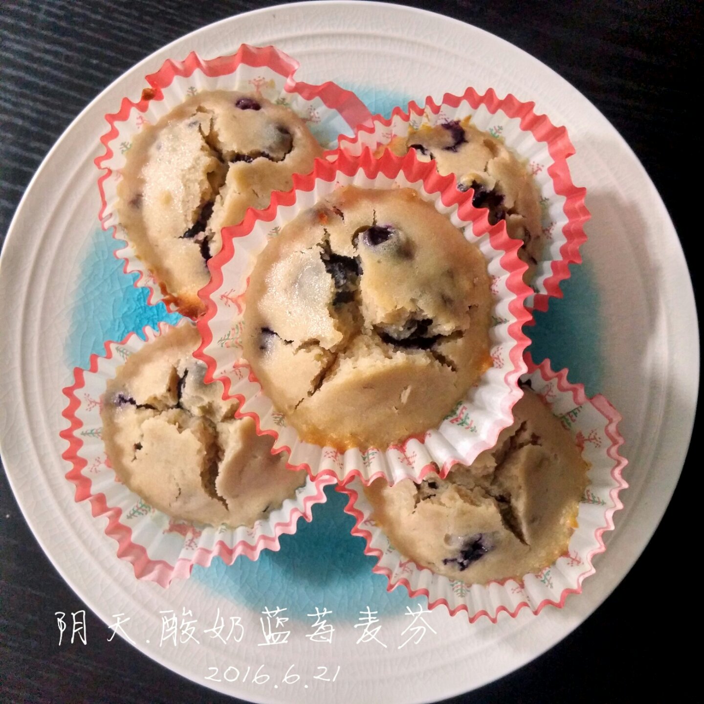 蓝莓玛芬蛋糕 Blueberry Muffin
