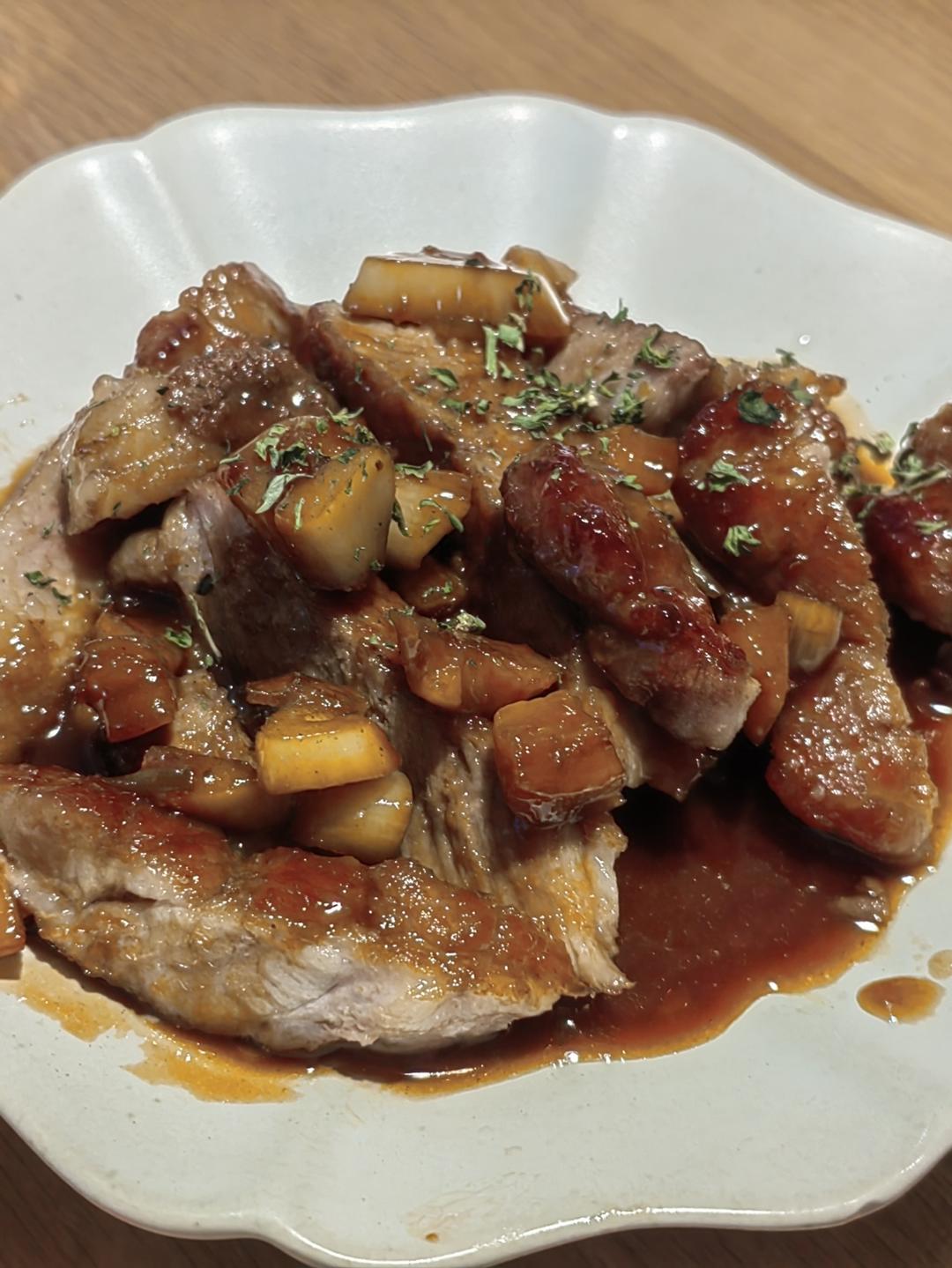 梅酱梅头肉 | 酸甜开胃巨好吃！