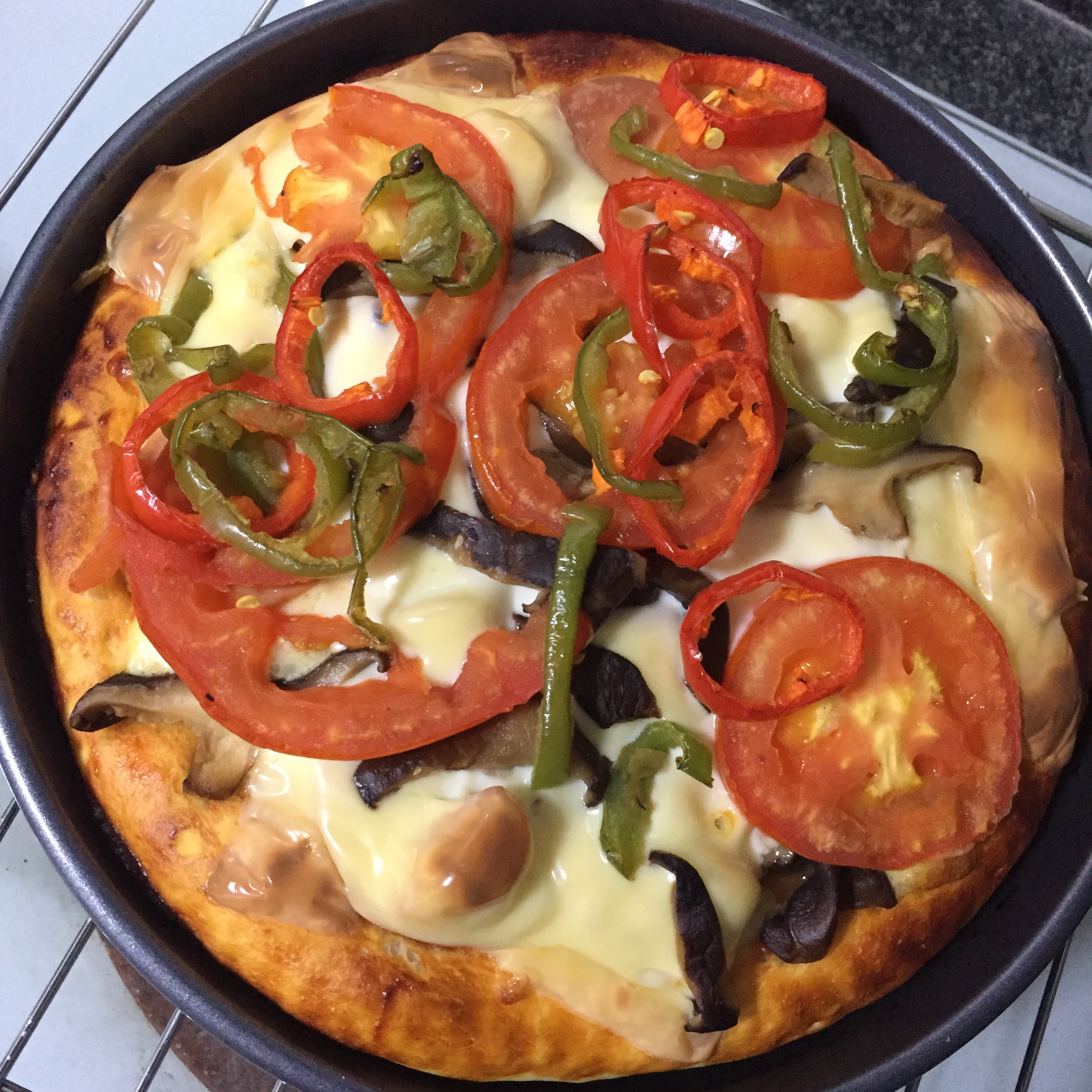 8寸纯手工什锦披萨