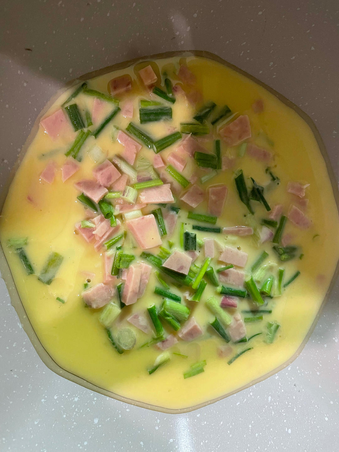 鸡蛋火腿饼的做法