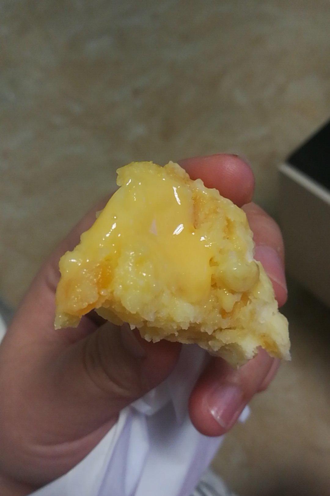 流心奶黄月饼（无吉士粉/转化糖浆版本）【曼食慢语】