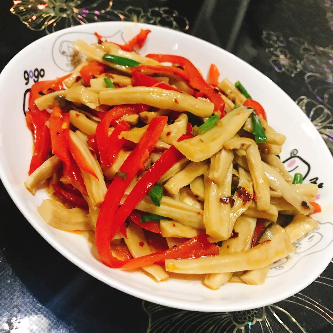 凉拌杏鲍菇