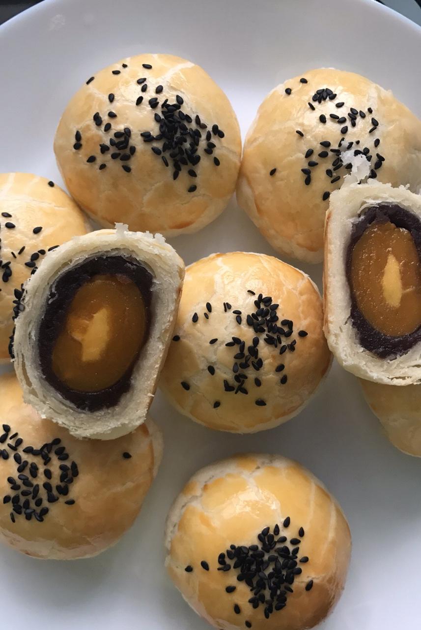 纸鸢-14做的不用揉出膜,不用醒面就能酥掉渣的中式酥皮点心