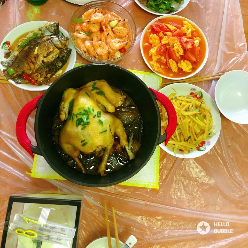 盐焗鸡——铸铁锅无水版